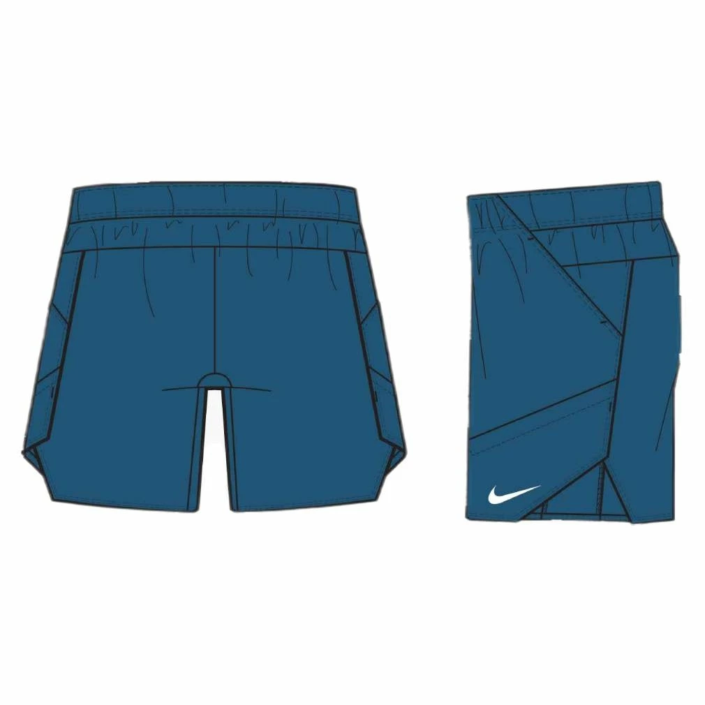 Nike Mens Dri-FIT Advantage 7-Inch Shorts (Green Abyss/White) - Image 2