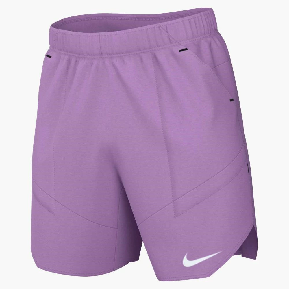 Nike Mens Dri-FIT Advantage 7-Inch Shorts (Pink) 3 Nike Mens Dri-FIT Advantage 7-Inch Shorts (Pink)