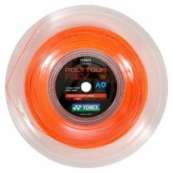 Yonex Poly Tour Rev 16L Tennis String Reel (Bright Orange)